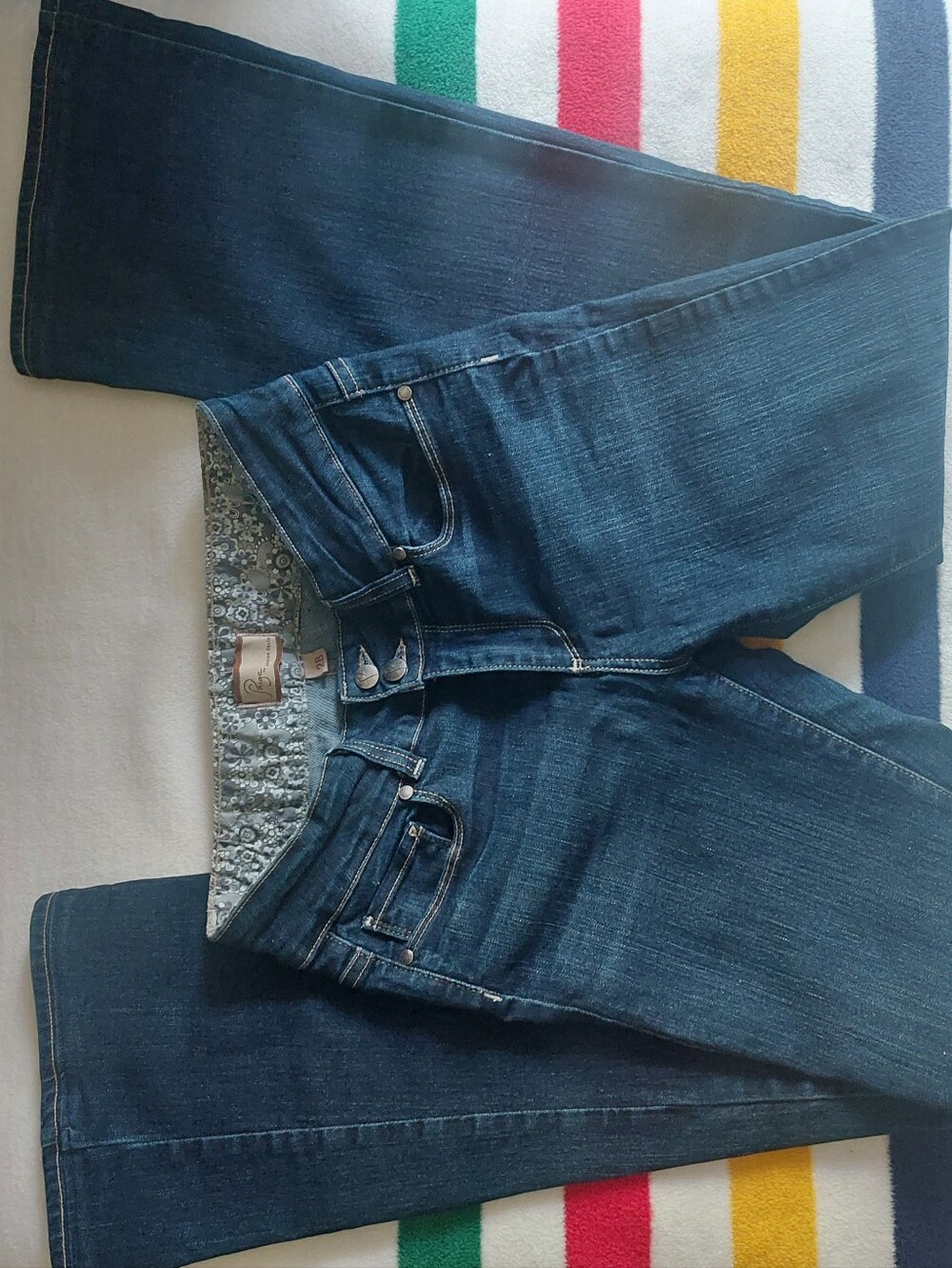 Vintage Paige H.H Boot Dark Wash Women’s Jeans - Size 28